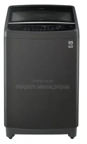 LG 12kg Smart Inverter Top Loader Washing Machine - Middle Black