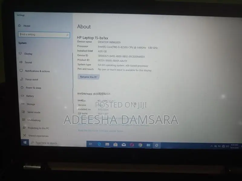 HP I5 8th gen