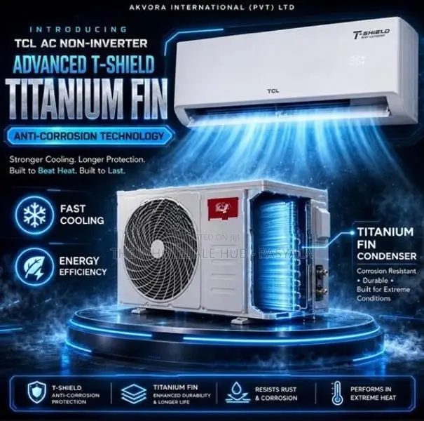 TCL AC Titanium coated Non inverter