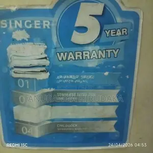 Singer Used Washing Machine