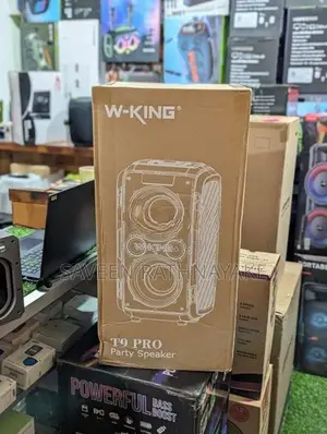 W-King T9 Pro Professional Karaoke Party Speakers with Dual Mic (120W)