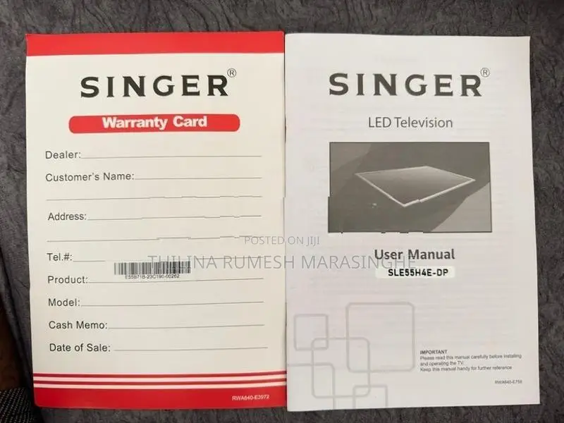 Singer 55 4K UHD TV SLE55H4E-DP / Smart /Singer 55"