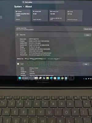 Asus Zenbook 14 Inch Core Ultra 7 15GEN 512GB 16GB OLED