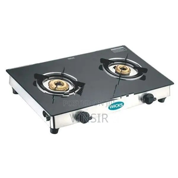 2B Glasstop Gass Cooker