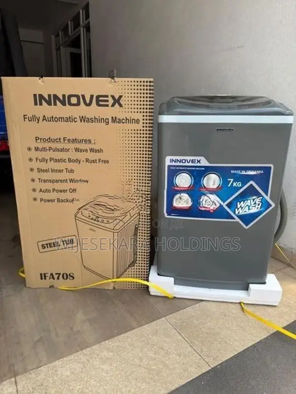 Brand New Innovex 7kg Stainless Steel Tub Washer (WMIFA70SGR)