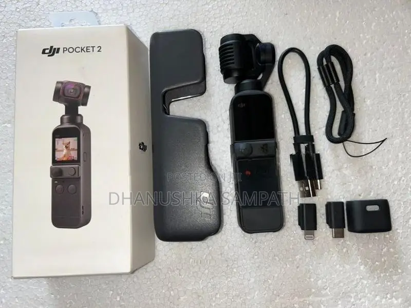 DJI Pocket 2 4K Gimbal Camera Like New Full Set