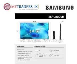 SAMSUNG 65″ Crystal UHD U8500H 4K Smart TV
