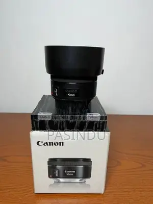 Canon 50mm F/1.8 Lens With Box
