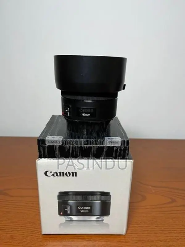 Canon 50mm F/1.8 Lens With Box