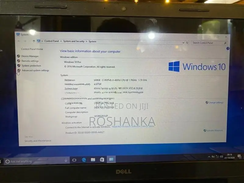 Dell i3 4th GEN Laptop