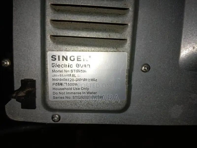 Singer Oven