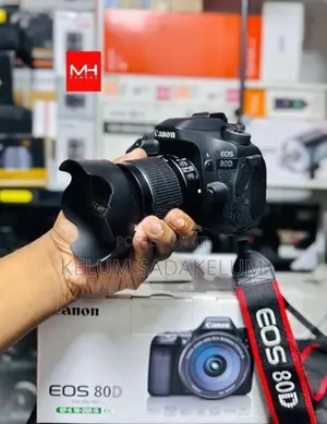 Canon EOS 80D 24.2Mp DSLR Camera Brand new Condition Full Set Box