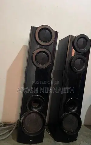 LG Subwoofer With Surround. Front