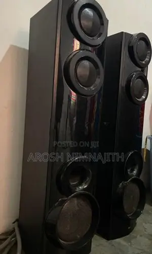 LG Subwoofer With Surround. Front