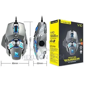 T-Wolf V10 Wired Mechanical Gaming Mouse