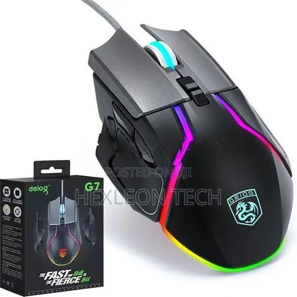 DEIOG G7 RGB Wired Gaming Mouse