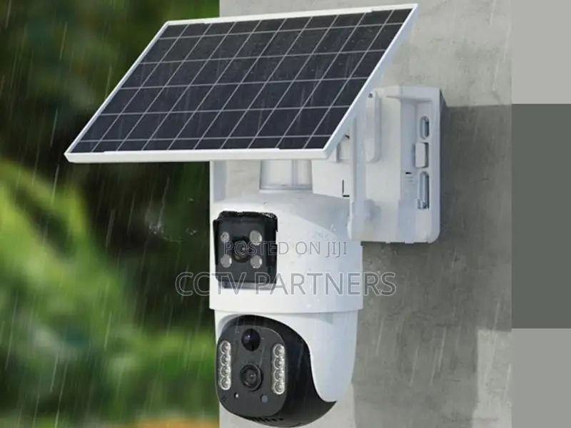 V380 Max BP5 4G Sim Solar charging weatherproof battery cctv cameras