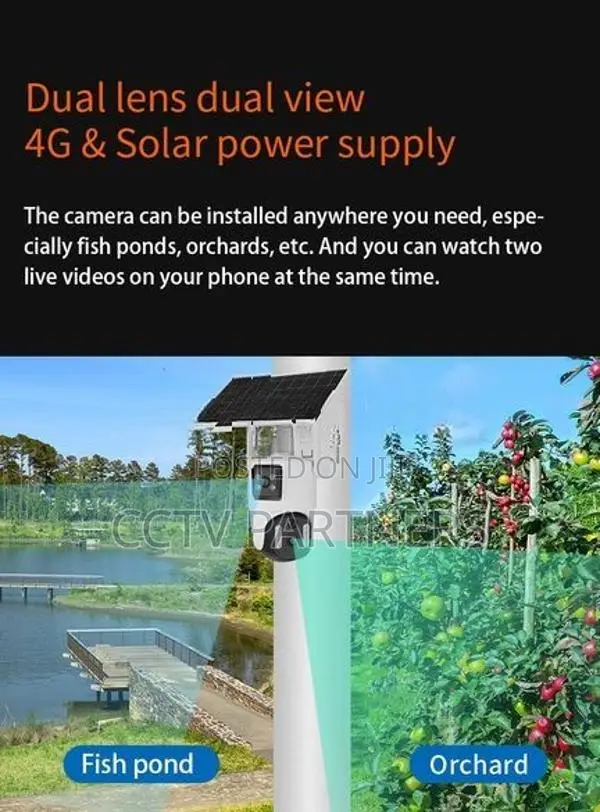 V380 Max BP5 4G Sim Solar charging weatherproof battery cctv cameras