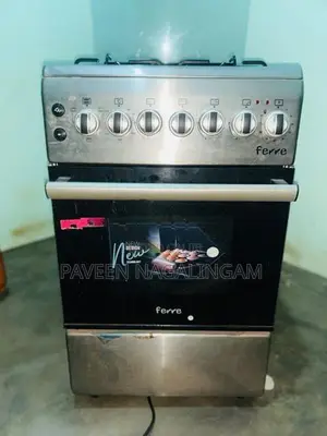 Ferre FSN31E3-SS 50x60 Gas Cooker With Electric Oven