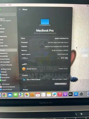 MacBook Pro 13” 2017