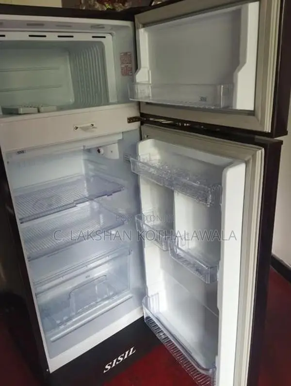 Sisil ECO Refrigerator - 2 Doors, 185L (Floral Red)