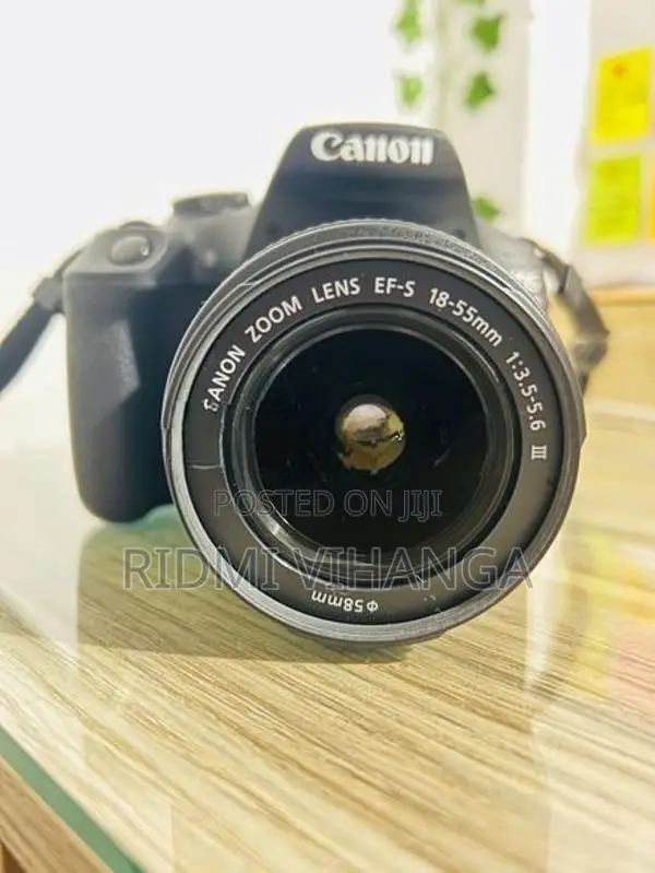 Canon EOS 2000D Camera With 18-55 Mm Lens