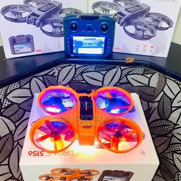 S156 Fpv Drone Dual HD Camera With Screen Remote Controller