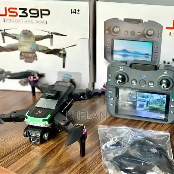 JS39P Drone HD Dual Camera With LCD Screen Remote Controller