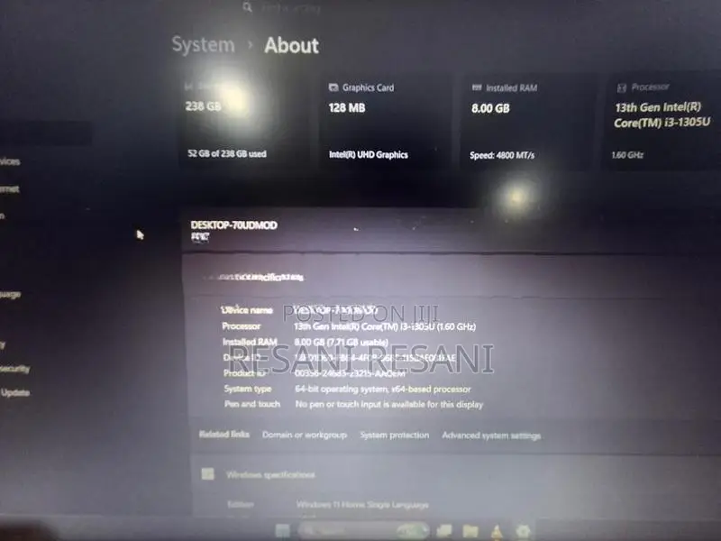 Lenovo i3 13 Generation Laptop