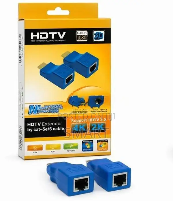 HDMI Extender BY Cat -5E/6 Cable