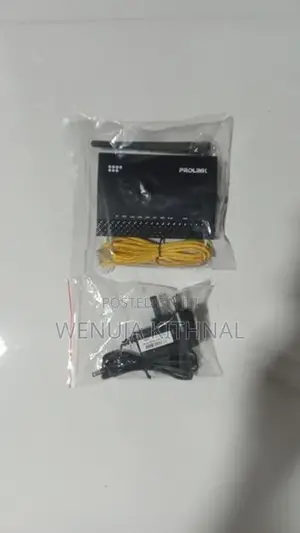 Prolink Wireless ADSL2+ Router With Power LAN Cable