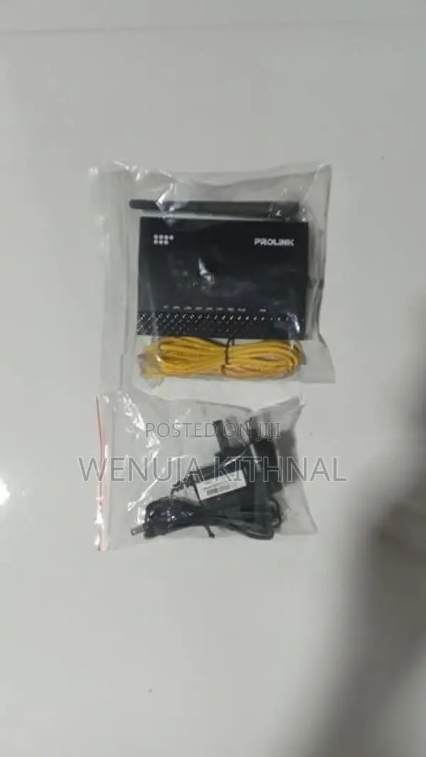 Prolink Wireless ADSL2+ Router With Power LAN Cable