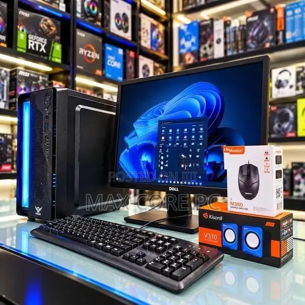 Intel Core I5 6th Gen| DDR4 8GB RAM |128GB SSD 500 HDD |Full Set 19"