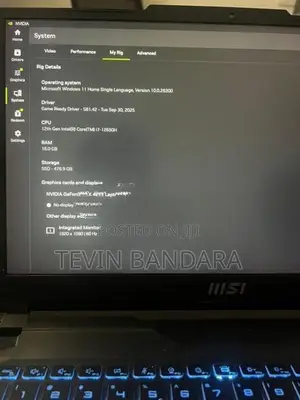 MSI Cyborg 15 A12VF