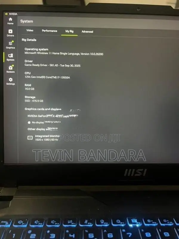 MSI Cyborg 15 A12VF