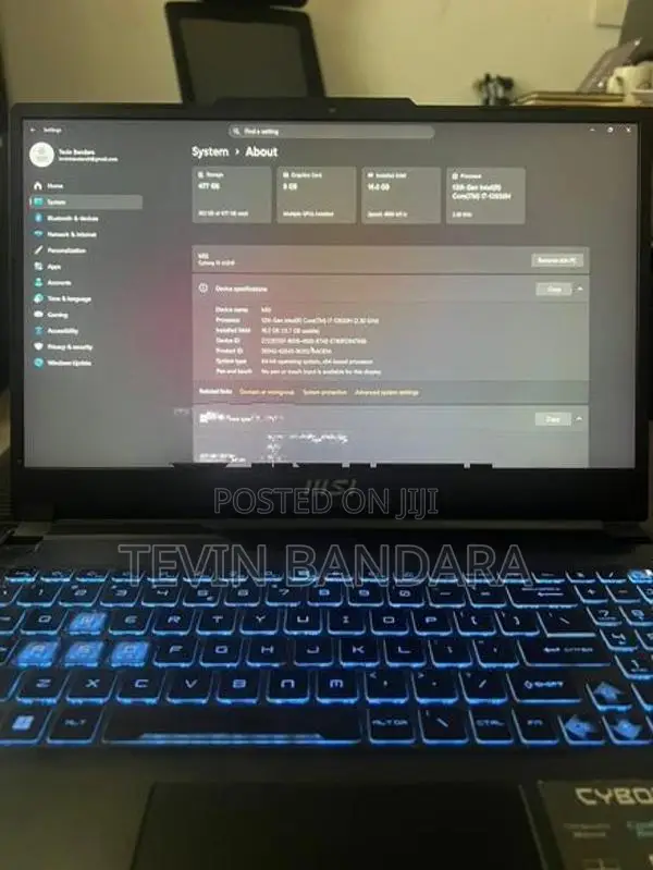 MSI Cyborg 15 A12VF