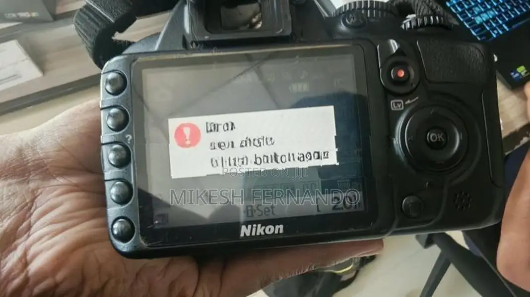 Nikon DSLR Camera With 55–300mm VR Lens