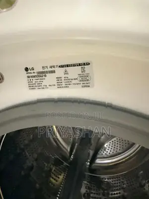 Professional LG Trom 17KG DD Inverter With Steam Cycle Washing Machine