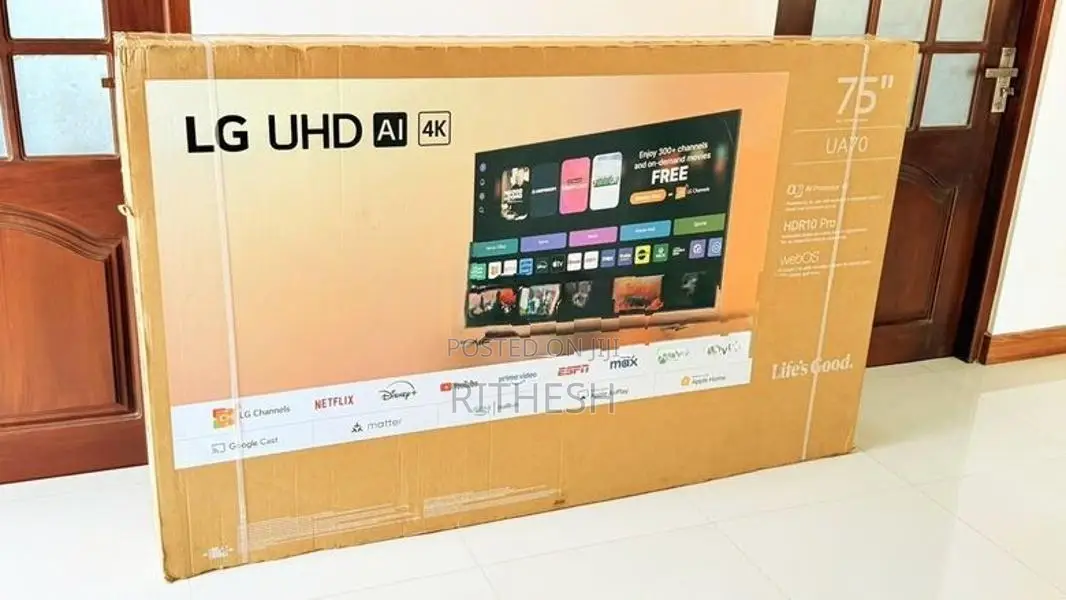 75UA7000PUB Brand New 75” LG UA70 UHD TV