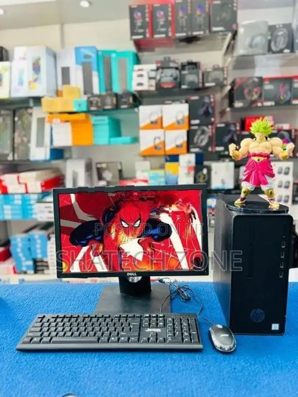 Computer i3 7th Gen - 8GB RAM|500GB HDD (Full Set PC + Monitor 17"- 20
