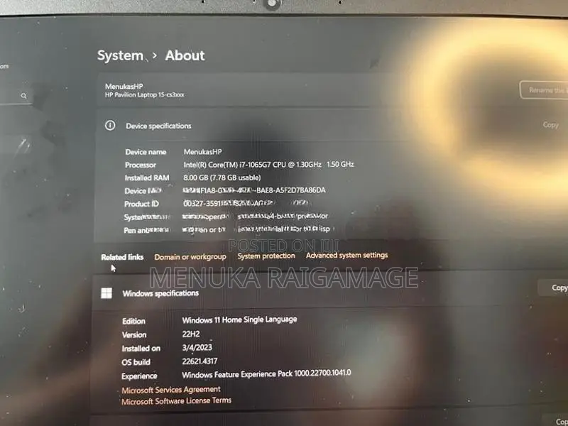 HP Pavilion Laptop