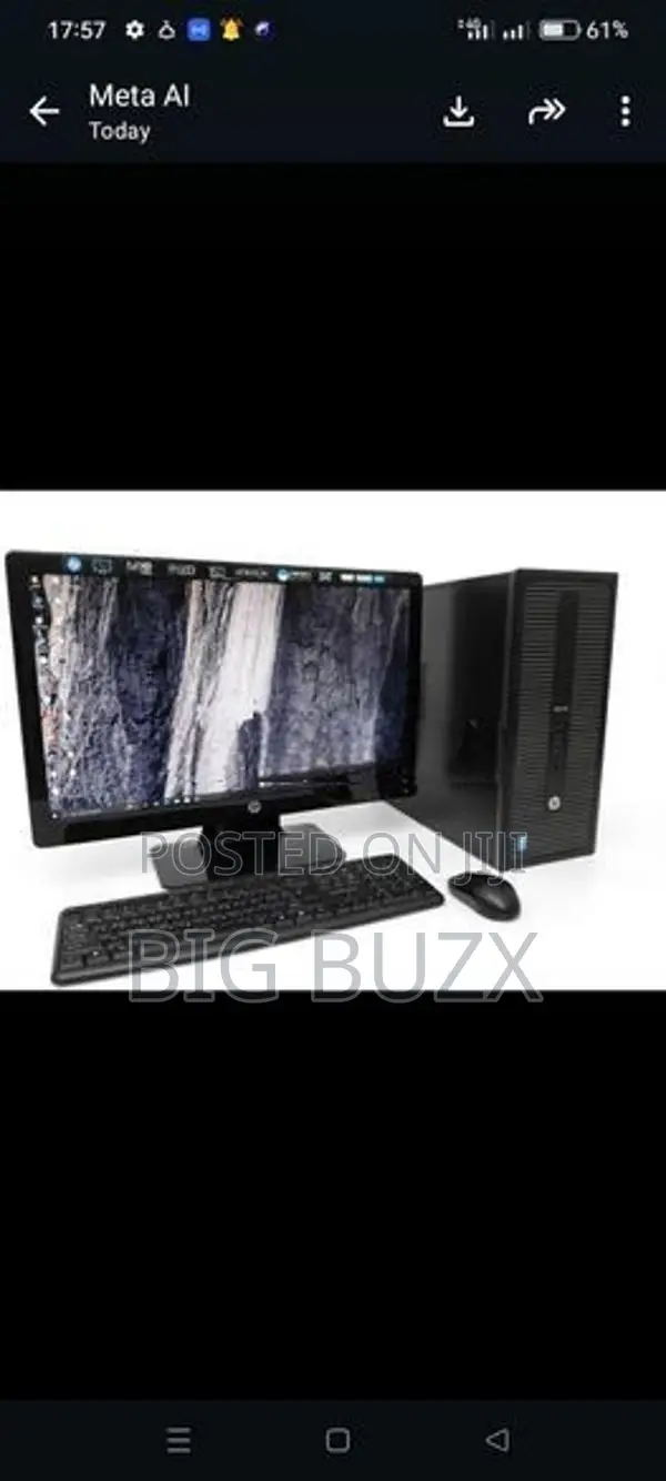 HP Branded i5 4th Gen Desktop Full Set