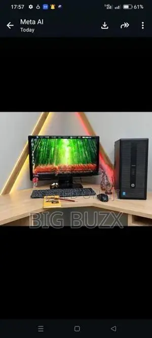 HP Branded i5 4th Gen Desktop Full Set