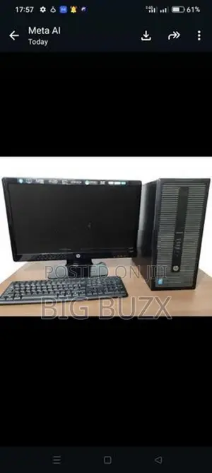 HP Branded i5 4th Gen Desktop Full Set