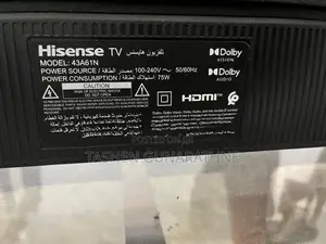 43A61N Hisense 43” 4K Smart TV – Dolby Vision Gaming Mode