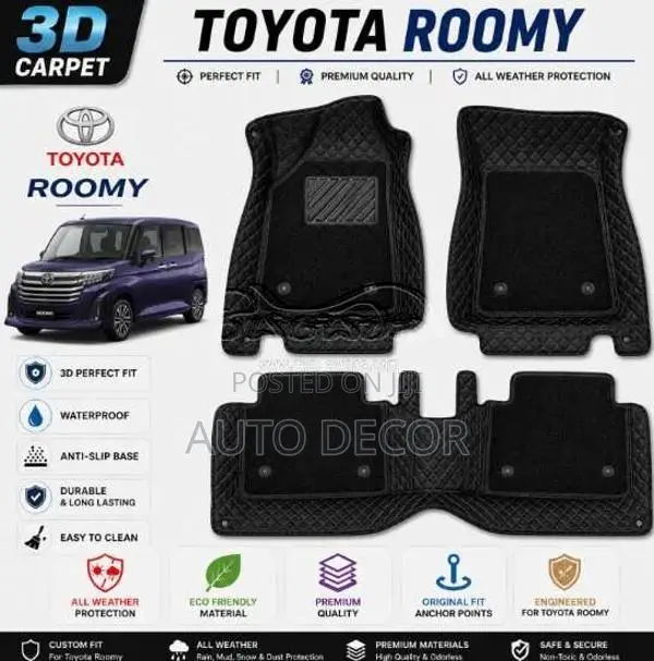 mira 3d carpet for Car