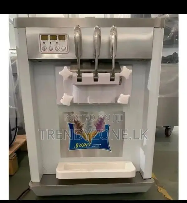 Industrial Soft Ice Cream Machine (3 Nozzle)