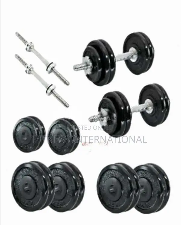Brand New 20KG Dumbbell Weight Plate Set