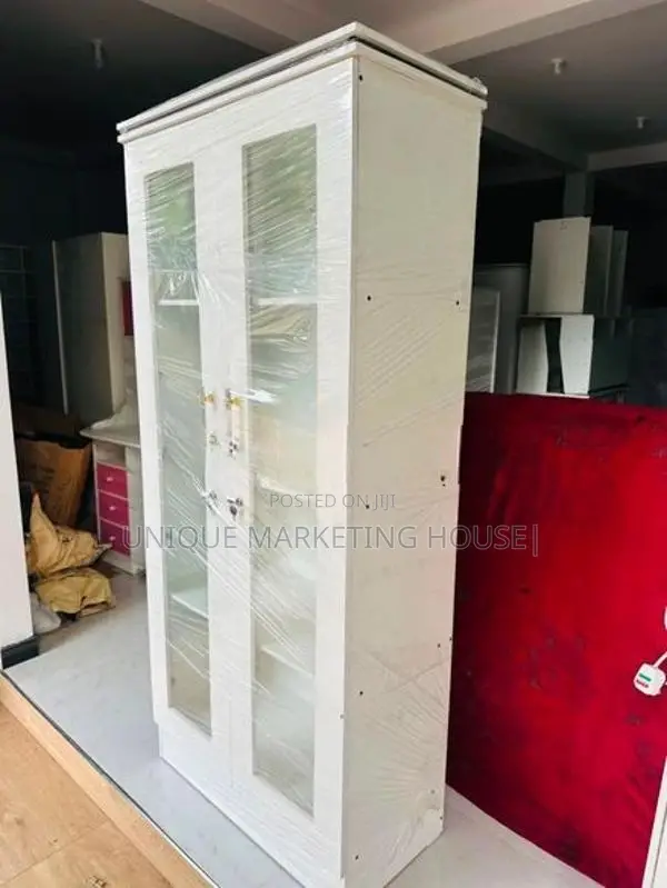 MODERN 2D SMART GLASS DISPLAY CUPBOARDS