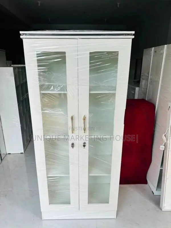 MODERN 2D SMART GLASS DISPLAY CUPBOARDS
